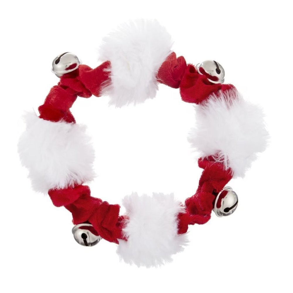 Jingle Bells Dog and Cat Holiday Collar with Bells